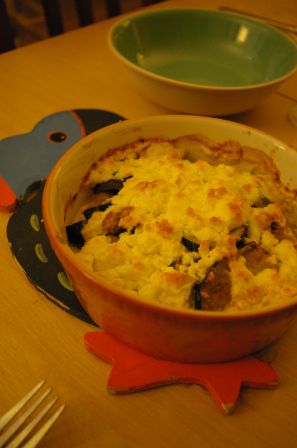 gratin courgettes