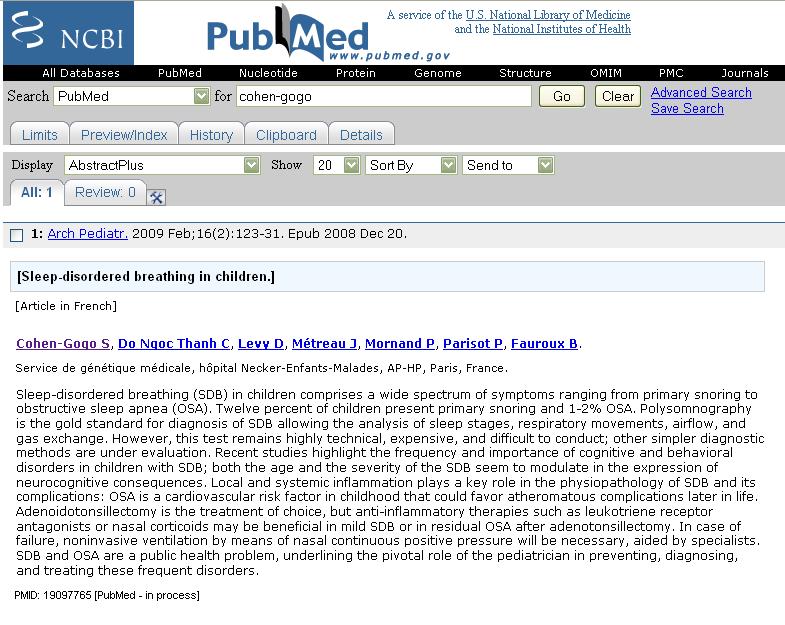 pubmed sarah